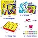 AluAbi Button Art Toys for Toddlers, Color Matching Mosaic Pegboard for Age 3-5,Early Preschool Learning Activity Button Crafts Educational Toys, Fine Motor Skills Game, Gifts for Boys & Girls 3+