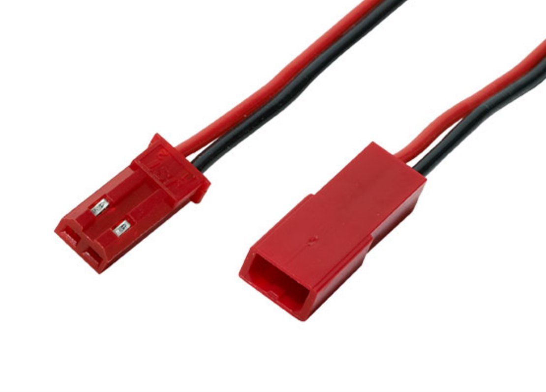 VUNIVERSUM 2 Paia (4 Pezzi) 20 Cm Originale JST BEC LED 2 Pin Cavo Adattatore Spina Femmina 20 AWG Cavo In Silicone 3 Mm Stagnato RC Di Mr - Foto 3