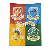 NORTHWEST Harry Potter Hogwarts Life Wall Hanging – Official Warner Bros. Fabric Tapestry, Birthday Banner, Poster| 40 × 57 Inches