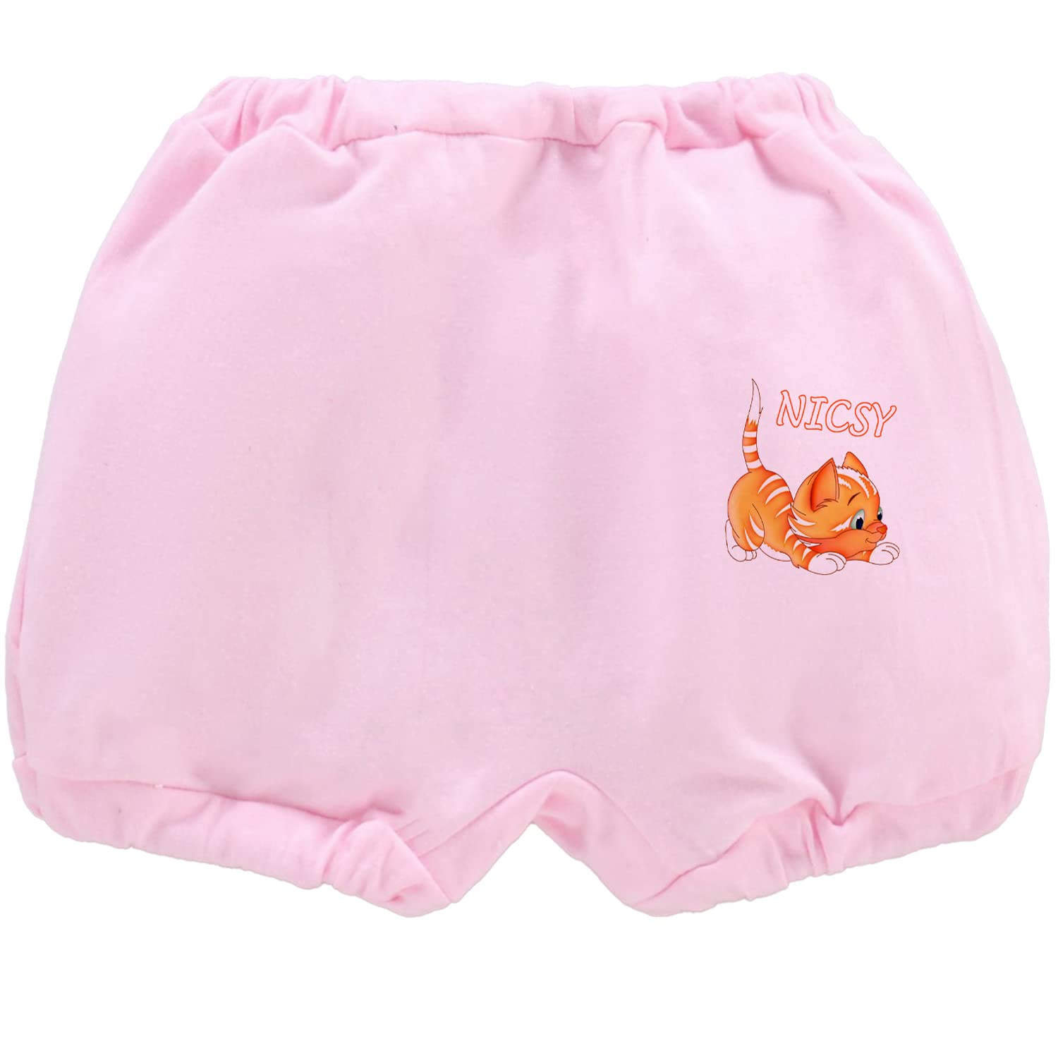 NICSY Baby Bloomers Boy and Girls Cotton Panties/Underwear/Briefs Set (0 Months-6 Months, 6)