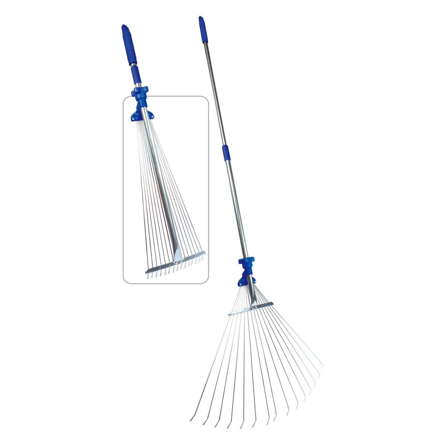 Photo 1 of Camco Telescopic Collapsible Rake - Expands to 60" Long with 22" Width Rake