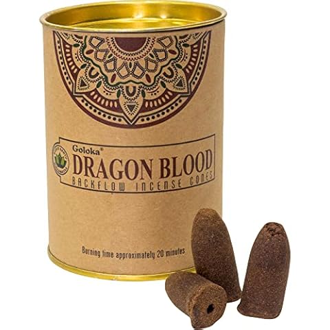 Kasa Style Goloka Backflow Incense Cones Sandalwood Nag Champa Palo Santo White Sage Buddha Cover