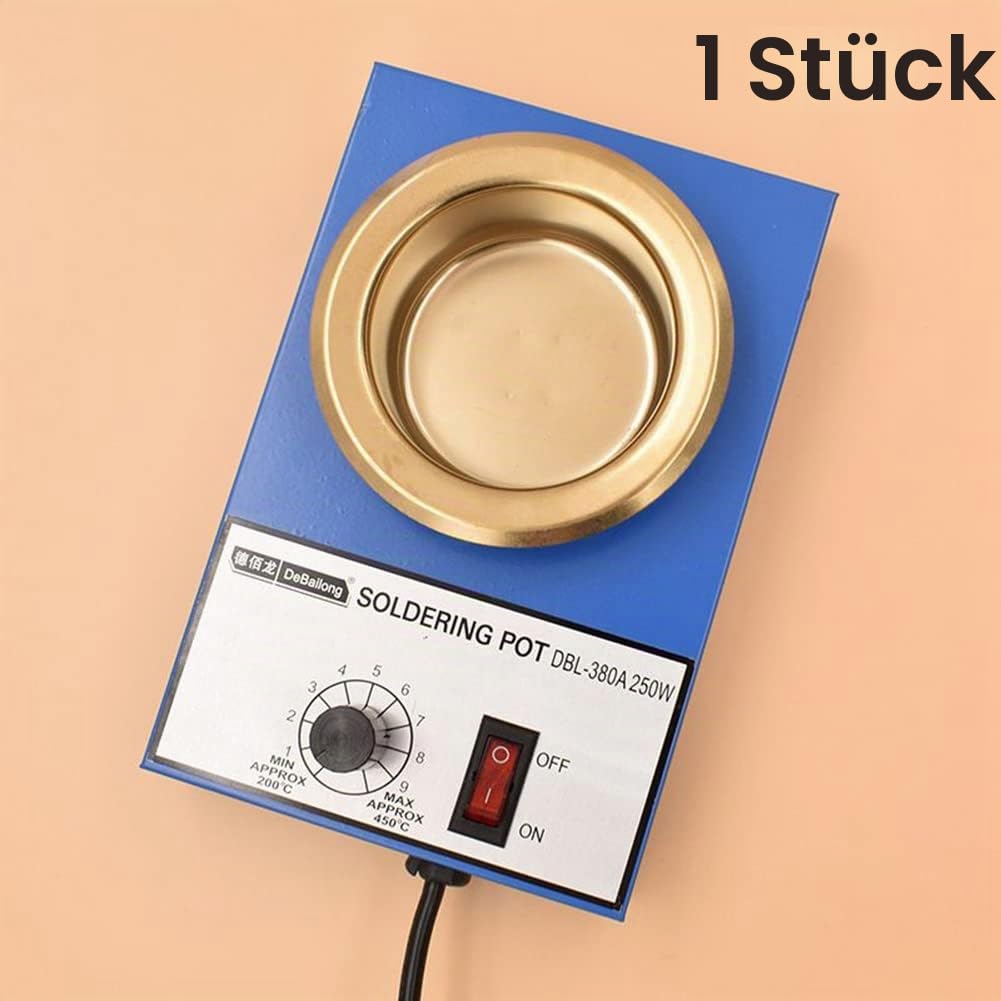 ZYWUOY ​1 x elektrischer Schmelzofen, Zinnguss-Ofen, Ø 50 mm, 150 W