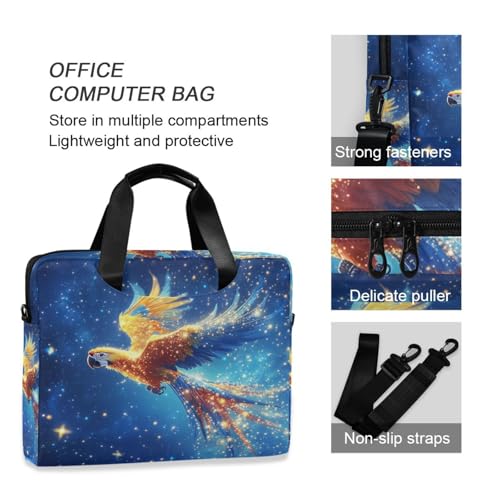 Bolso para Laptop Vanguard 15.6 inch azul con asa y correa miniatura 6