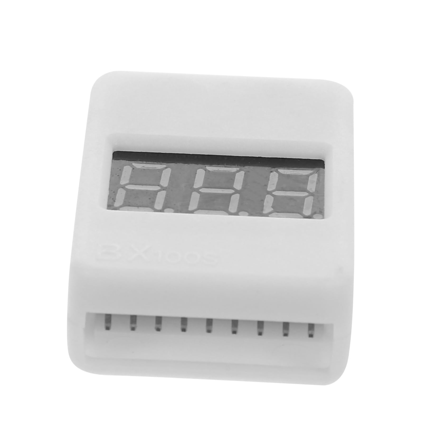 Healifty Lipo Battery Checker LCD Backlight Low Voltage Alarm Indicator for Real Monitoring Construction High-Brightness Display for Flight Use