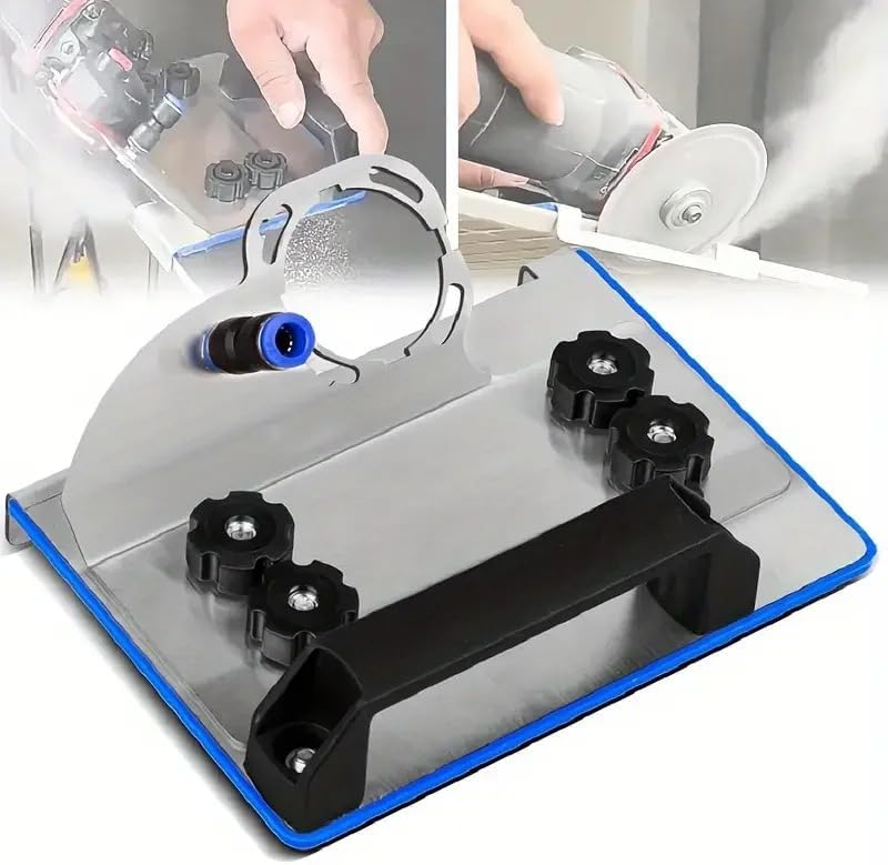 Stainless Steel 45-Degree Chamfer Tool For Angle Grinders - Durable Ceramic Tile Edge Smoother, Fits Most 100 Type Machines