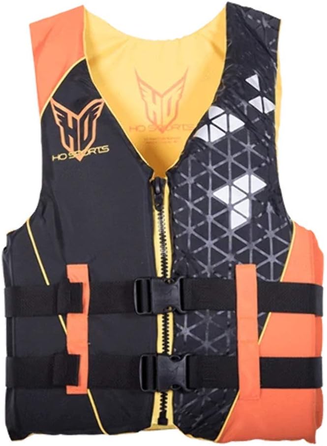 HO Infinite CGA Mens Wakeboard Vest Orange/Black Sz XS