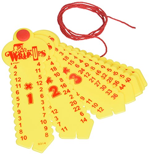 Learning Wrap-ups Multiplication Wrap-up Keys, Straw Yellow/Yellow, Model:WU-K103