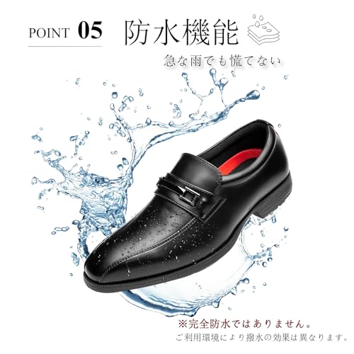 Poerkan ローファー・スリッポン ビジネスシューズ メンズ の商品画像 4