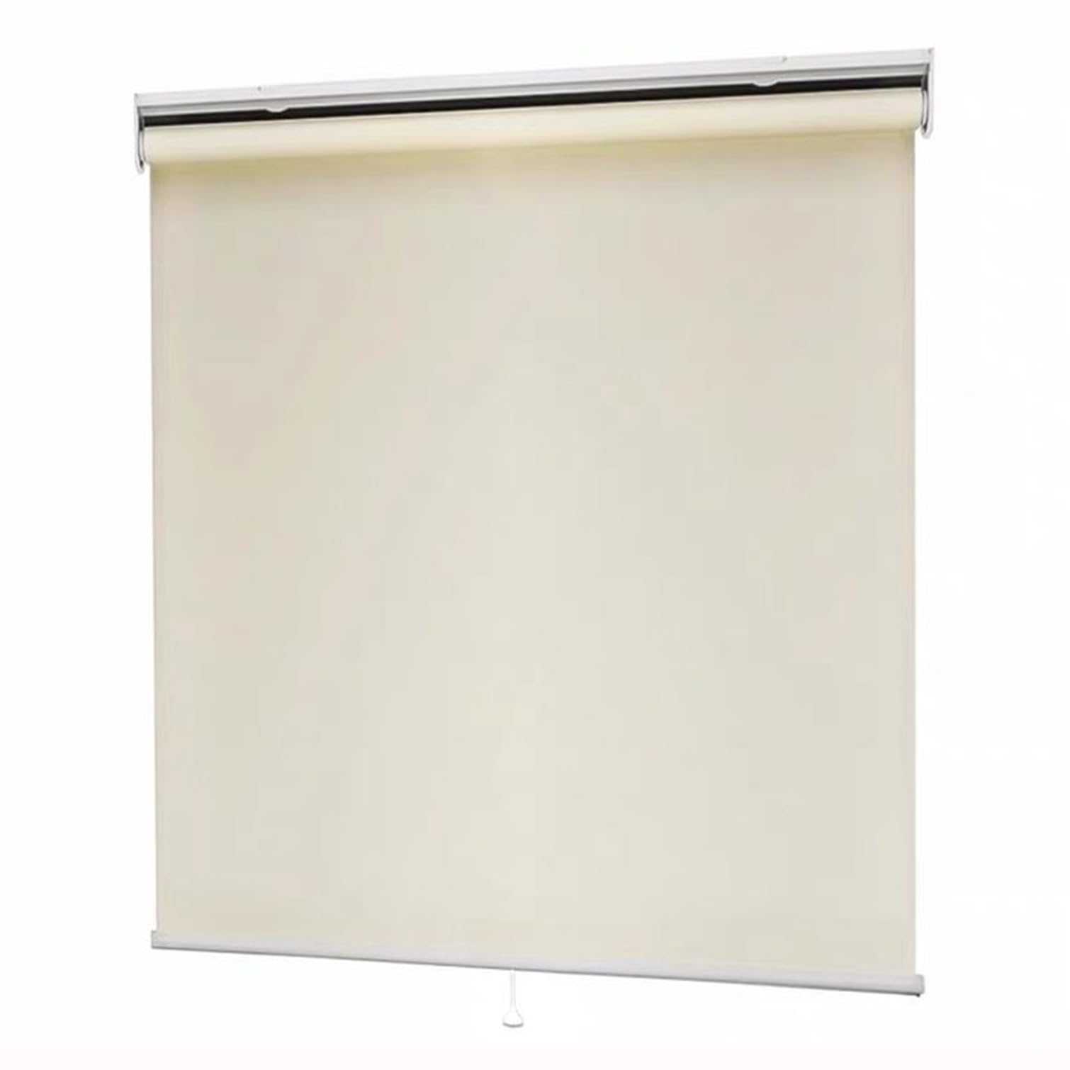 Tende Avvolgibile con Sistema a Molla,Tenda a Rullo Oscurante per Interni,Tessuto di Poliestere Beige,Privacy,Isolamento,per Finestre,Personalizzat,Larghezza x Altezza (110cm x 120cm)