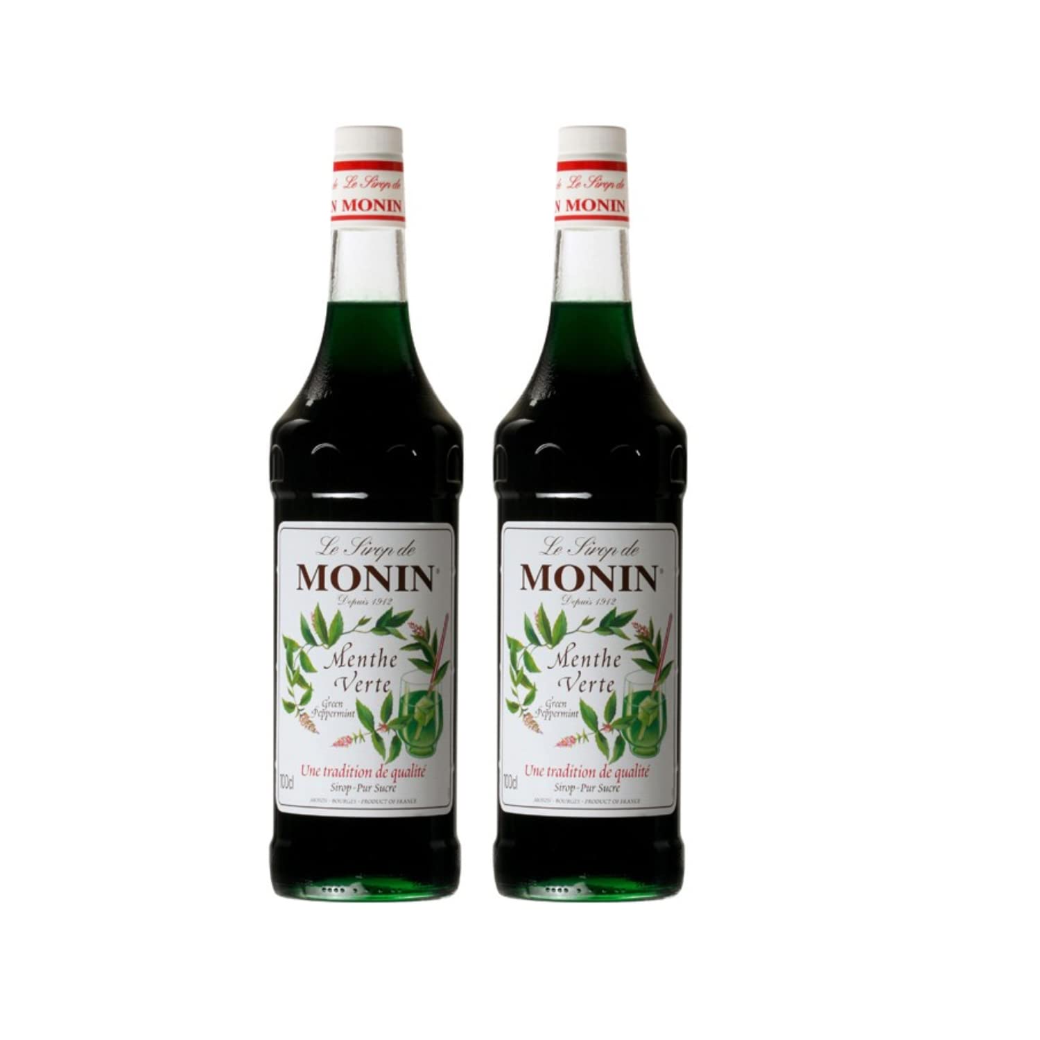 Lot sirop & limonade : Sirop - Menthe (2x1L)– Limonade RIOBA (4x1L)