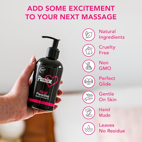 Brookethorne Naturals PASSION MASSAGE OIL Sensual Massage Oil For Couples | 100% Natural Body Massage Oil For Date Night With Jojoba Oil thumb #5