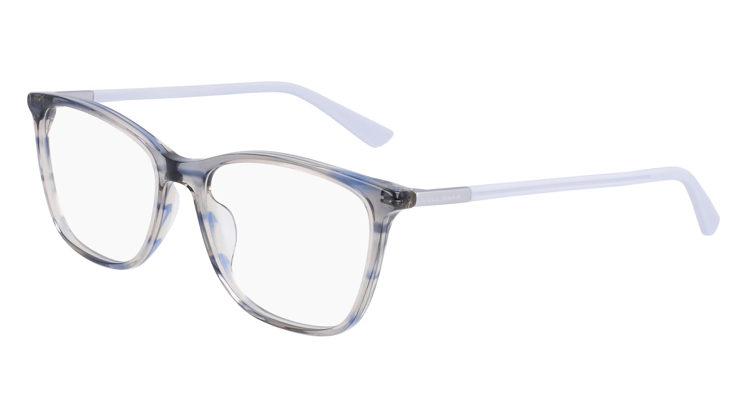 Cole Haan CH5053 Prescription Eyewear Frames, Blue Horn, 54