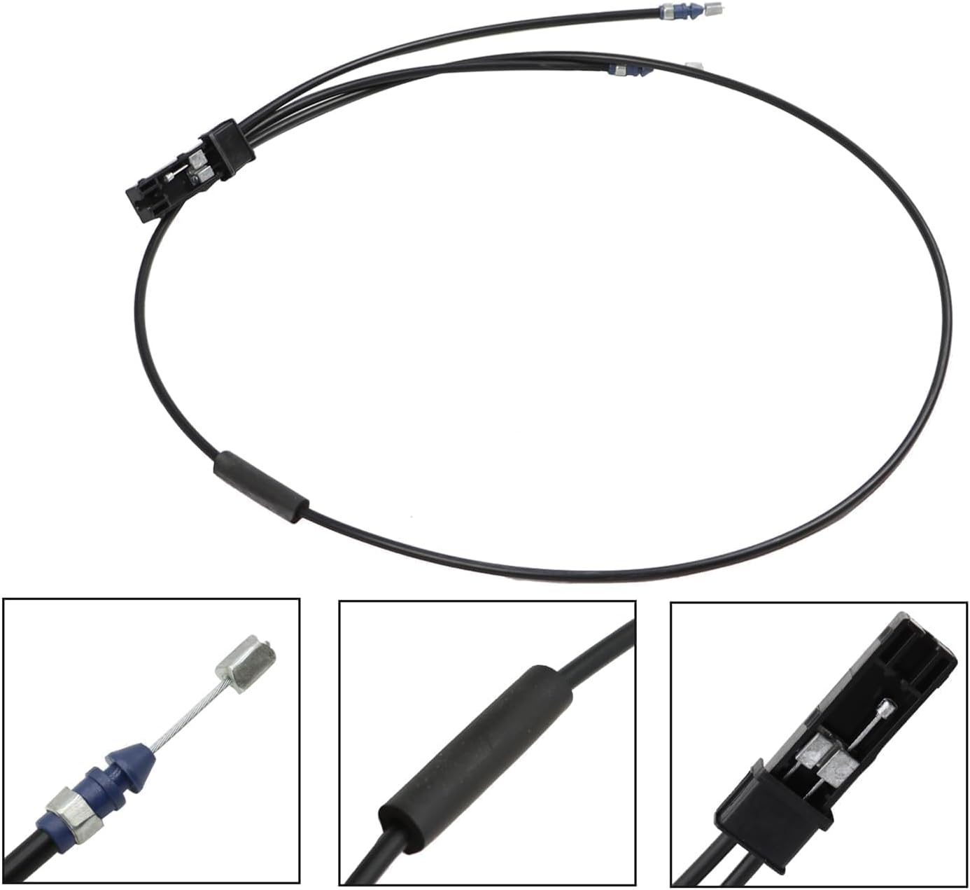 Hood Lock Release Cable Compatible with Q60 2014-2015 G37 2008-2013 65620-JL01A Front Engine Hood Control Cable