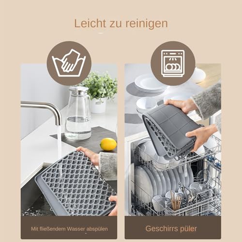 Alfombrilla de goteo premium de doble capa resistente para el hogar 6