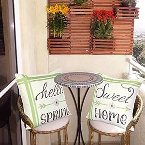 MOMOHOO Farmhouse Throw Pillow Covers 18x18inch Bird Wreath Spring Decorative Pillow Covers Sweet Home Pillowcase Summer Daisy Couch Outdoor Pillow Covers Decorations MOMOHOO Farmhouse Throw Pillow Covers 18x18inch Bird Wreath Spring Decorative Pillow Covers Sweet Home Pillowcase Summer Daisy Couch Outdoor Pillow Covers Decorations