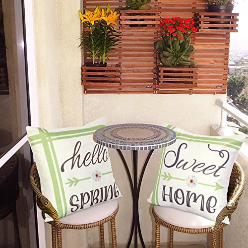 MOMOHOO-Farmhouse-Throw-Pillow-Covers-18x18inch-Bird-Wreath-Spring-Decorative-Pillow-Covers-Sweet-Home-Pillowcase-Summer-Daisy-Couch-Outdoor-Pillow-Covers-Decorations MOMOHOO Farmhouse Throw Pillow Covers 18x18inch Bird Wreath Spring Decorative Pillow Covers Sweet Home Pillowcase Summer Daisy Couch Outdoor Pillow Covers Decorations