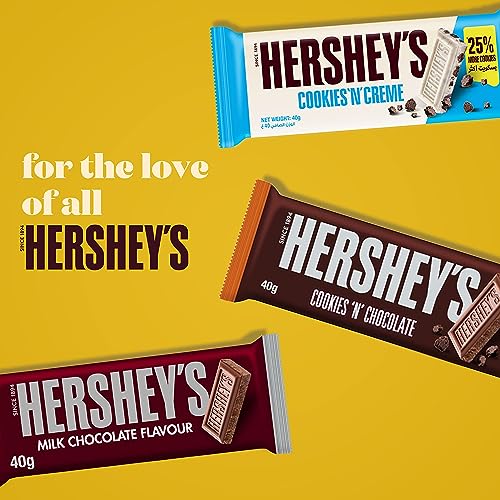 Image of Hershey's Cookies N Creme, 40g- Pack of 3