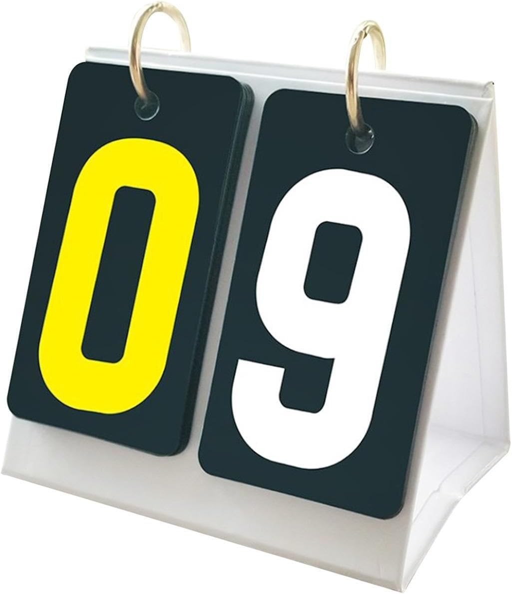2pcs 2 Digits Portable Small Sports Scoreboard