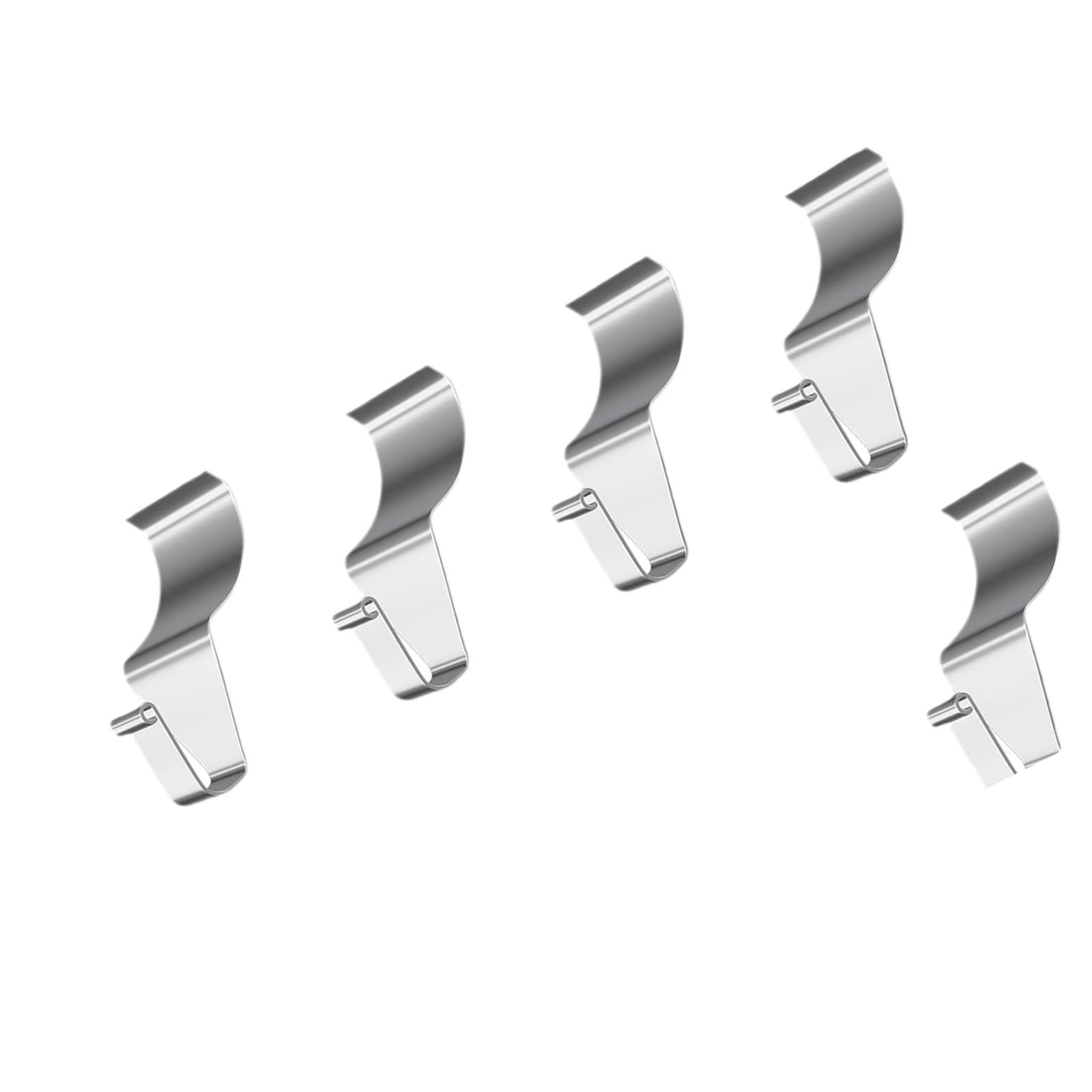 Pangboer Multicolor 5Pcs Vinyls Siding Hook Stainless Steel Hanger Wallboard Hook Space Saving Organizers None Hole Siding Hanging Hanger Space Saving Organizers