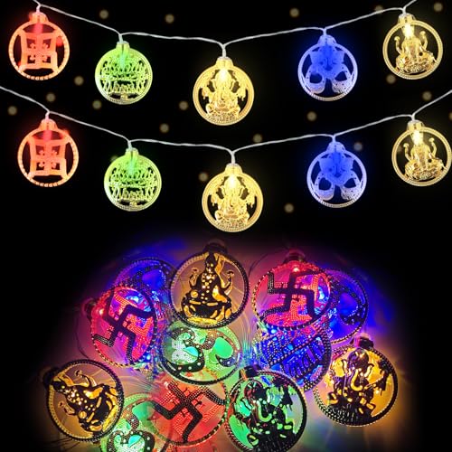 Guirlande lumineuse Diwali Diya 10 LED pour sécuriser et réussir vos décorations