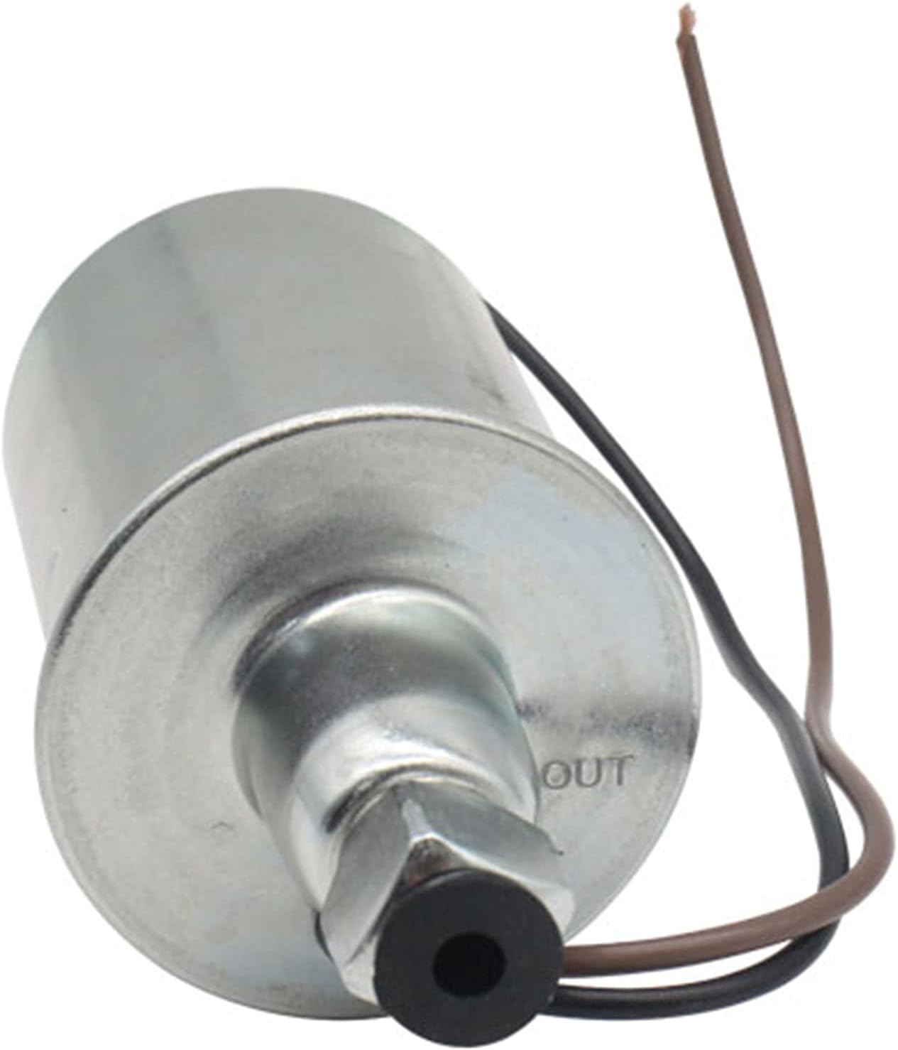 Universal Electric Fuel Pump 12V 2.5-4.5PSI Inline External 5/16 Inch Compatiable with Gas Diesel Marine Carburetor Marine E8016S