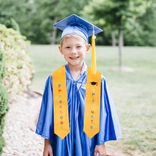2-Pack Unisex Kids Graduation Stole Sash Preschool Kindergarten Printed 50'' Long4