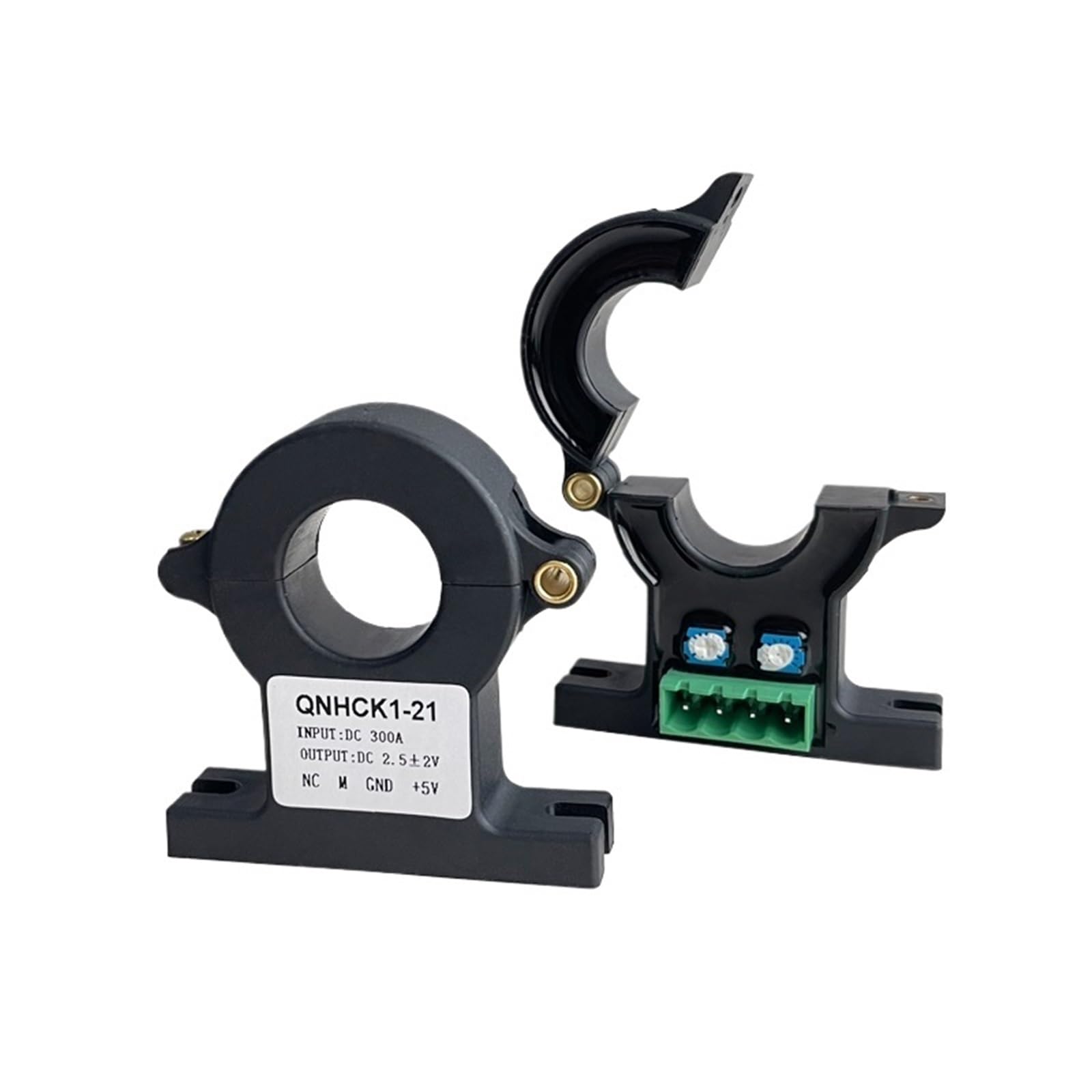 Sensor de corriente efecto Hall tipo bucle QNHCK1-21 salida analógica 2,5V 1 pieza 5