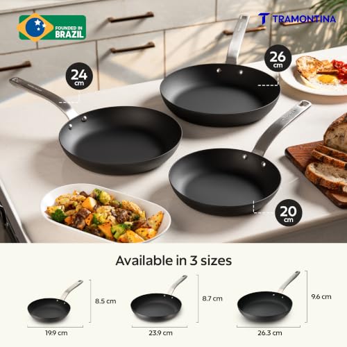 Image of TRAMONTINA Heritage Iron Fry Pan 20 cm | Black