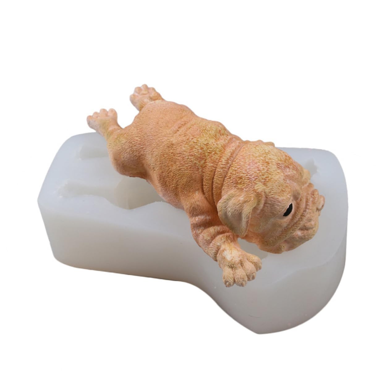 Alipis Stampo in Silicone per Fondente Forma di Shar Pei per Torte Cioccolato Caramelle e Decorazioni Dolciarie Antiaderente Facile da Pulire e Riporre