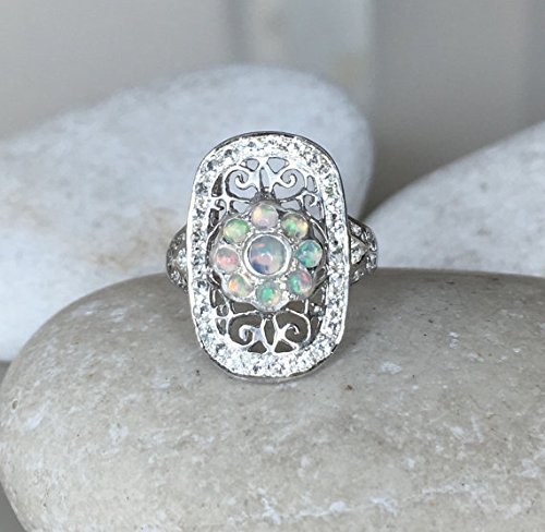 art deco opal