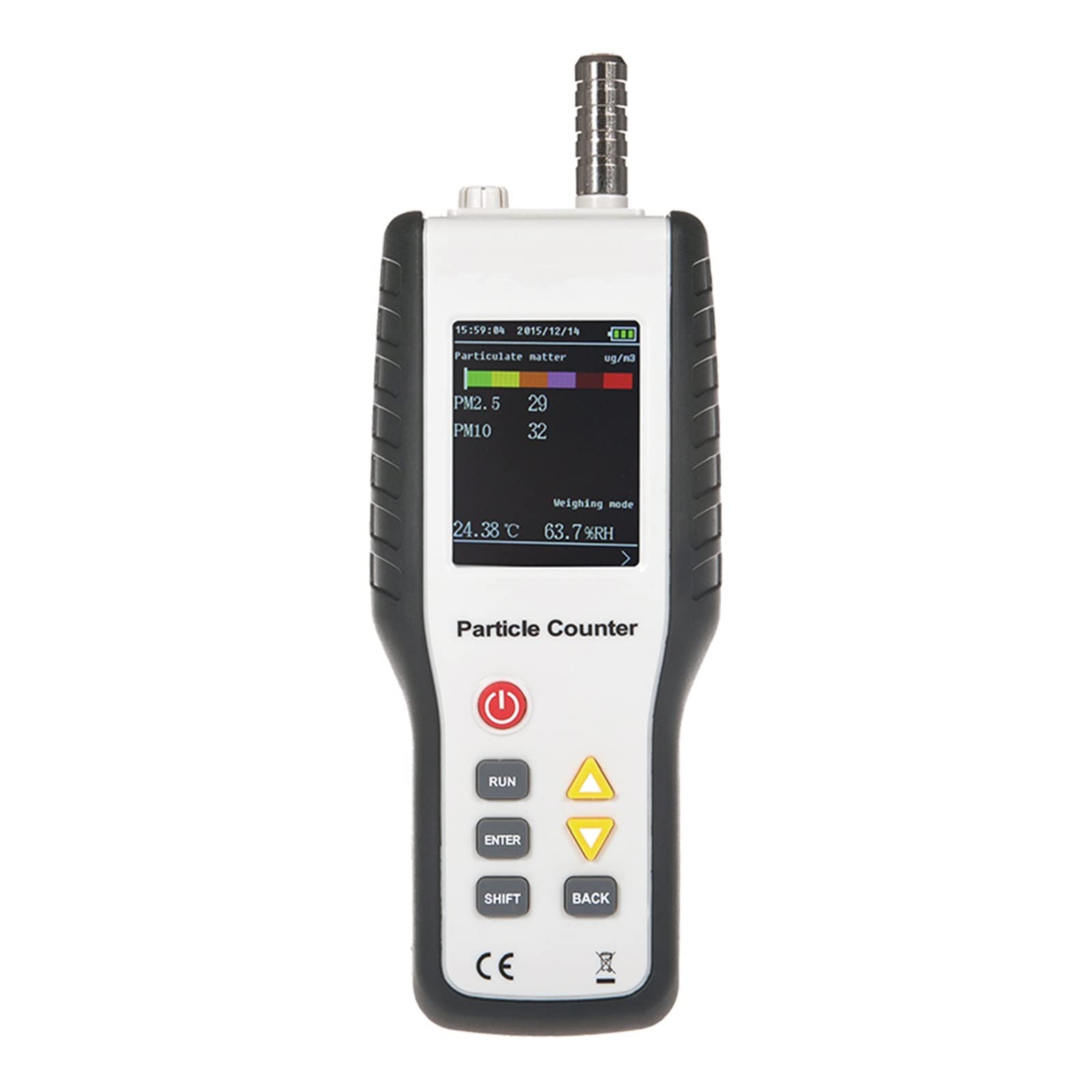 Luftqualitätsmonitor, 9600 Partikelzähler-Luftqualitätsdetektor zur Überwachung des PM 2.5-Monitors