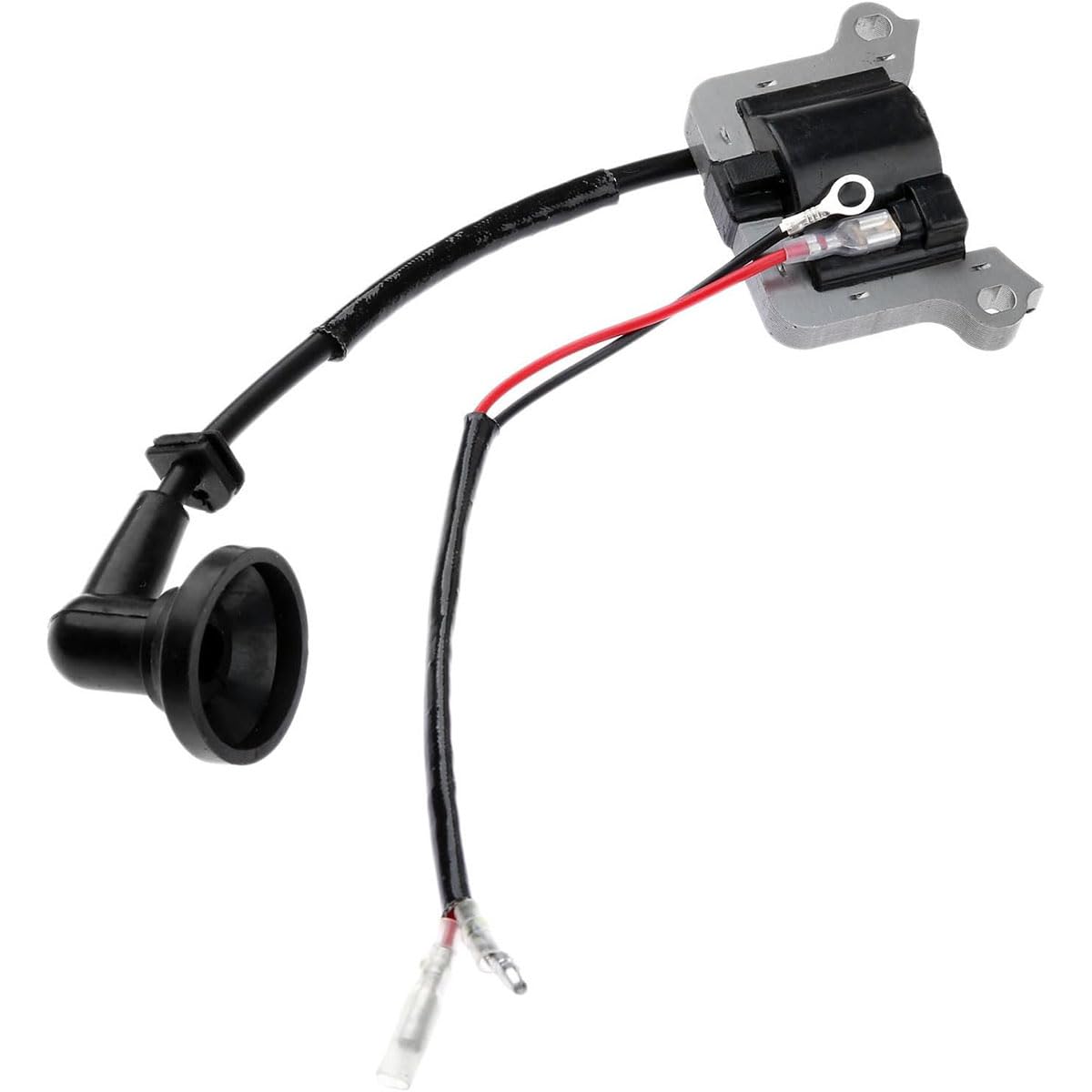ZAMDOE Bobina de Encendido 40-5 43CC Reemplazo para 43CC 49CC 52CC 40-5 Desbrozadora de 2 Tiempos Cortacésped Motosierra Motor 44-5 CG430 CG520 BG430 Recortadora, con bujía