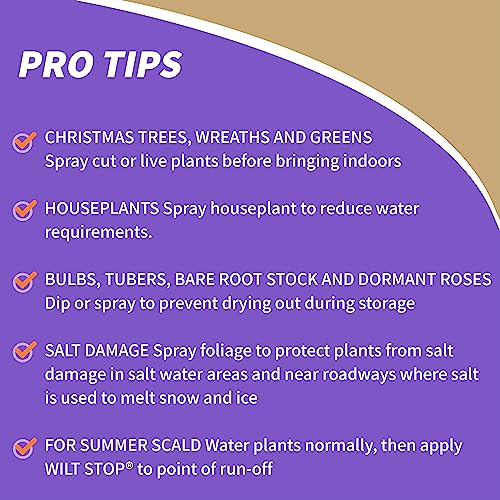 Bonide Wilt Stop, 32 oz Concentrated Anti-Transpirant Plant Protector - image 4