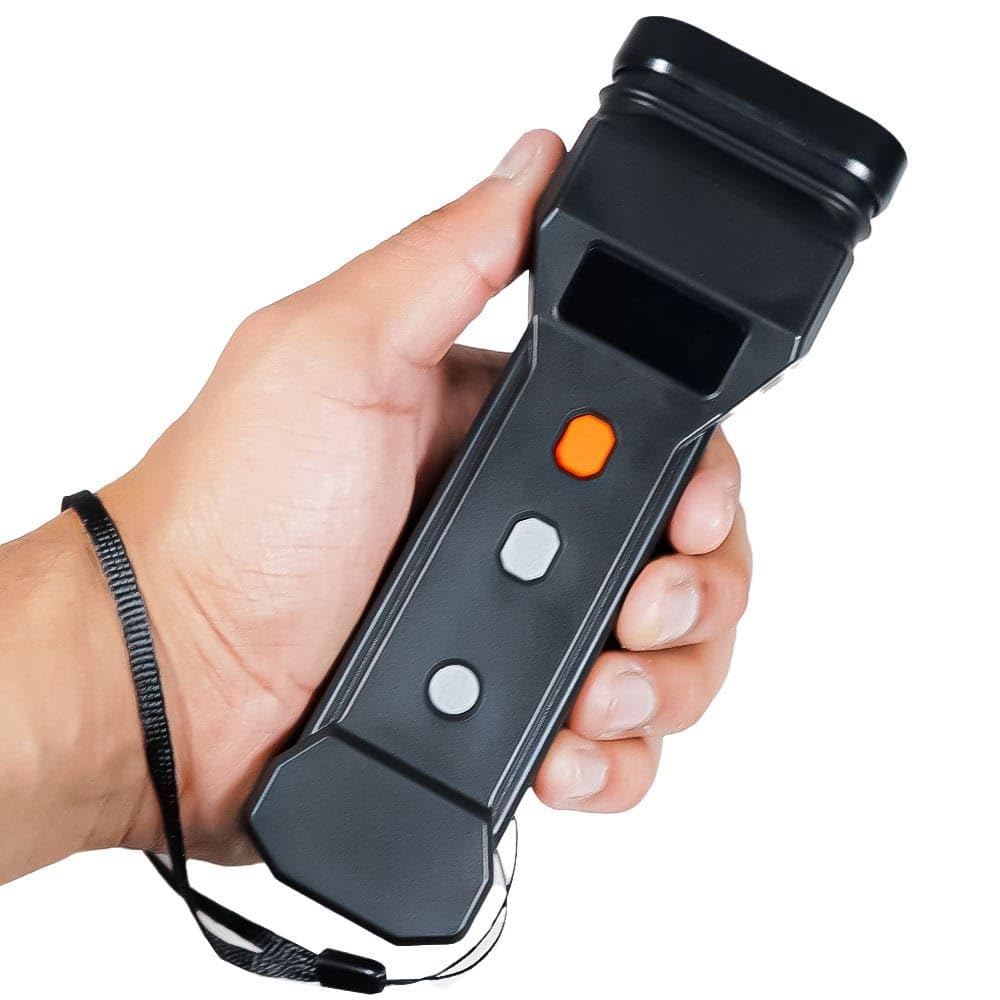 Dissuasore Repellente per Cani Aggressivi a Ultrasuoni - con LED Flash, Sicuro, Portatile e Non Dannoso per Animali – Protezione e Strumento di Addestramento – Portata 20 m