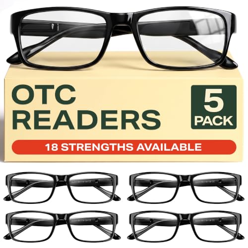 Gaoye 1.75 Professional Reading Glasses for All Day - Computer Readers with Blue Light Protection...