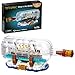 Allupal Titanic Ship in a Bottle Creator Expert Building Kit, Collectible Display Model Set, Creative Gift Toy for Adults and Teens Age 14+ (1000 Pieces)