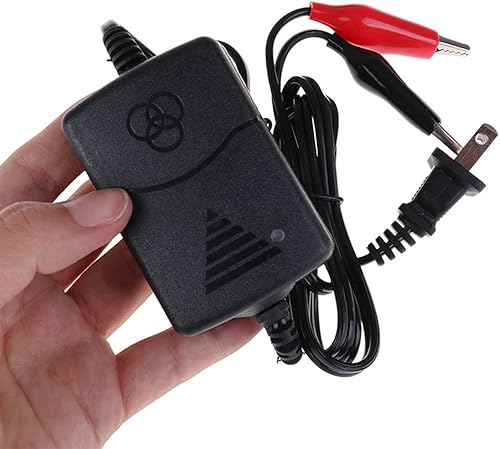 Miniatura 8 de Cargador de batería de plomo ácido sellado de 12V, 100V-240V AC 5060 Hz a 12V DC 1300mA SLA cargador de batería, con protección contra cortocircuitos