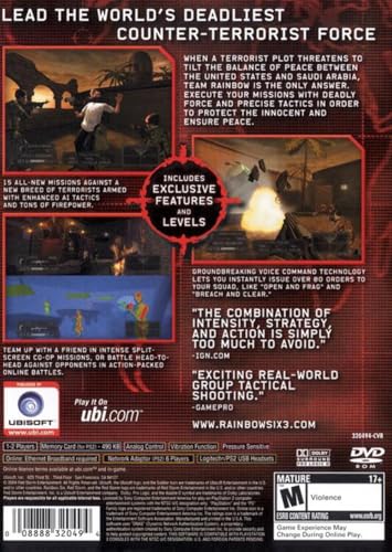 Tom Clancy's Rainbow Six 3 - PlayStation 2 image 4