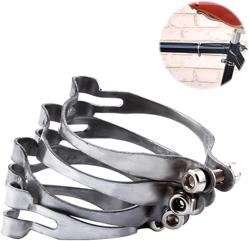 Morsetti Cavo Bici - 4 Pezzi, Acciaio, Per Freni E Deragliatore