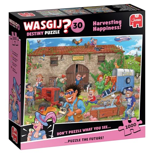 Wasgij Destiny 30 -Harvesting Happiness - 1000 Piece Adults Jigsaw Puzzle