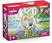 Schleich bayala, 14-Piece Playset, Fairy Toys for Girls and Boys Ages 5-12, Fairy Vet Blossom Toy Set