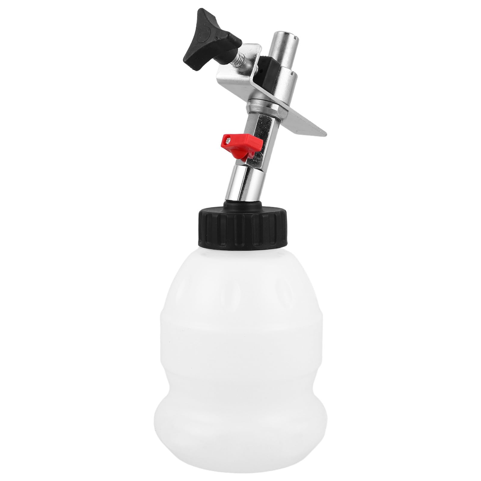 Happyyami Dispensador de Aceite con Estructura Angular y Mecanismo Avanzado de Sellado de 1l para Líquido de Frenos para Mantenimiento Automotriz en Casa y Taller