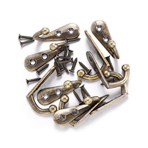 Yardwe 10PCS Cabides| Parede Ganchos Chapéu Gancho Fixado Na Parede Da Garagem Pesados Hangger Casac