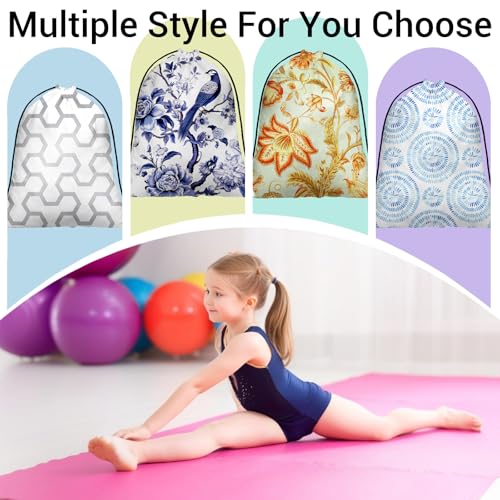 Image of Grip Bag for Gymnasts Small Drawstring Gymnastics Athlete Bag for Gym