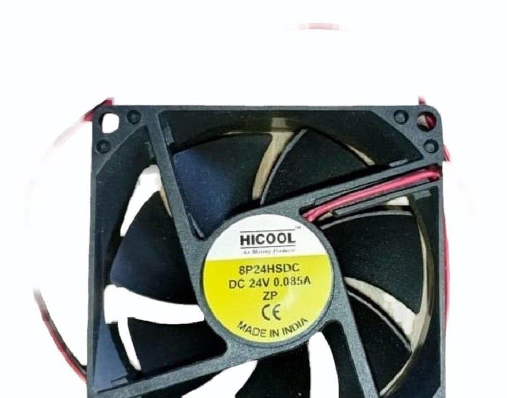 Hicool 8P 24H BDC Size 80x80x25mm DC24V 0.25A 3000RPM Brushless Air Cooling Fan (B0CYQ2XKJD) Amazon Price History, Amazon Price Tracker
