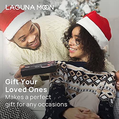 Image of Lagunamoon Fall Essential Oils Set - Spice Fragrance Oils Autumn Gift Set for Diffusers, Home Care, Candle Making Scents, Aromatherapy - Cinnamon, Clove, Citronella, Ginger and Spiced Berries (10mL)
