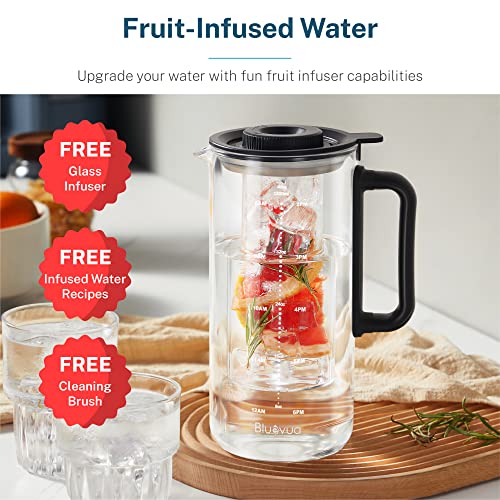 Bluevua Ro100Ropot-Lite Countertop Reverse Osmosis Water Filter System, 5 Stage Purification, 3:1 Pure To Drain, Portable Water Purifier (No Installation Required) (Blue) #TOP5