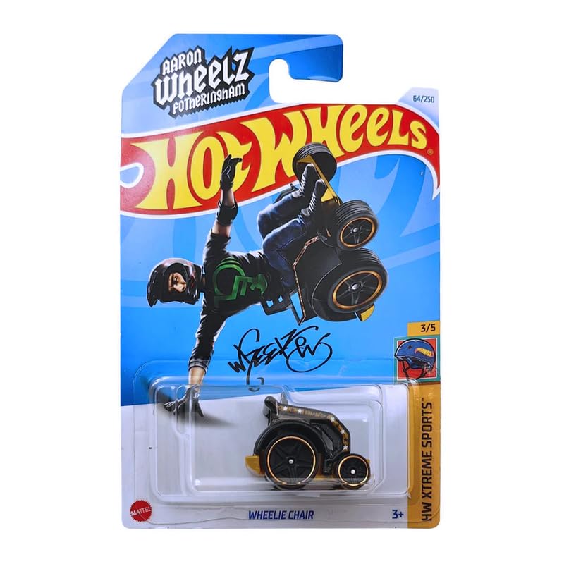 Hot Wheels Wheelie Chair HW Xtreme Sports Ages 3 and Up (Black) (B0D3M5C7FH) Amazon Price History, Amazon Price Tracker