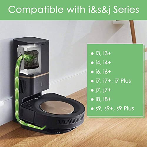 6 Pack Reusable Vacuum Bags For iRobot Roomba I&s&j Series